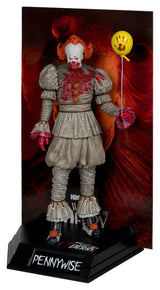 McFarlane Toys Es Welcome To Derry Pennywise Movie Maniacs (Bloody) Figur