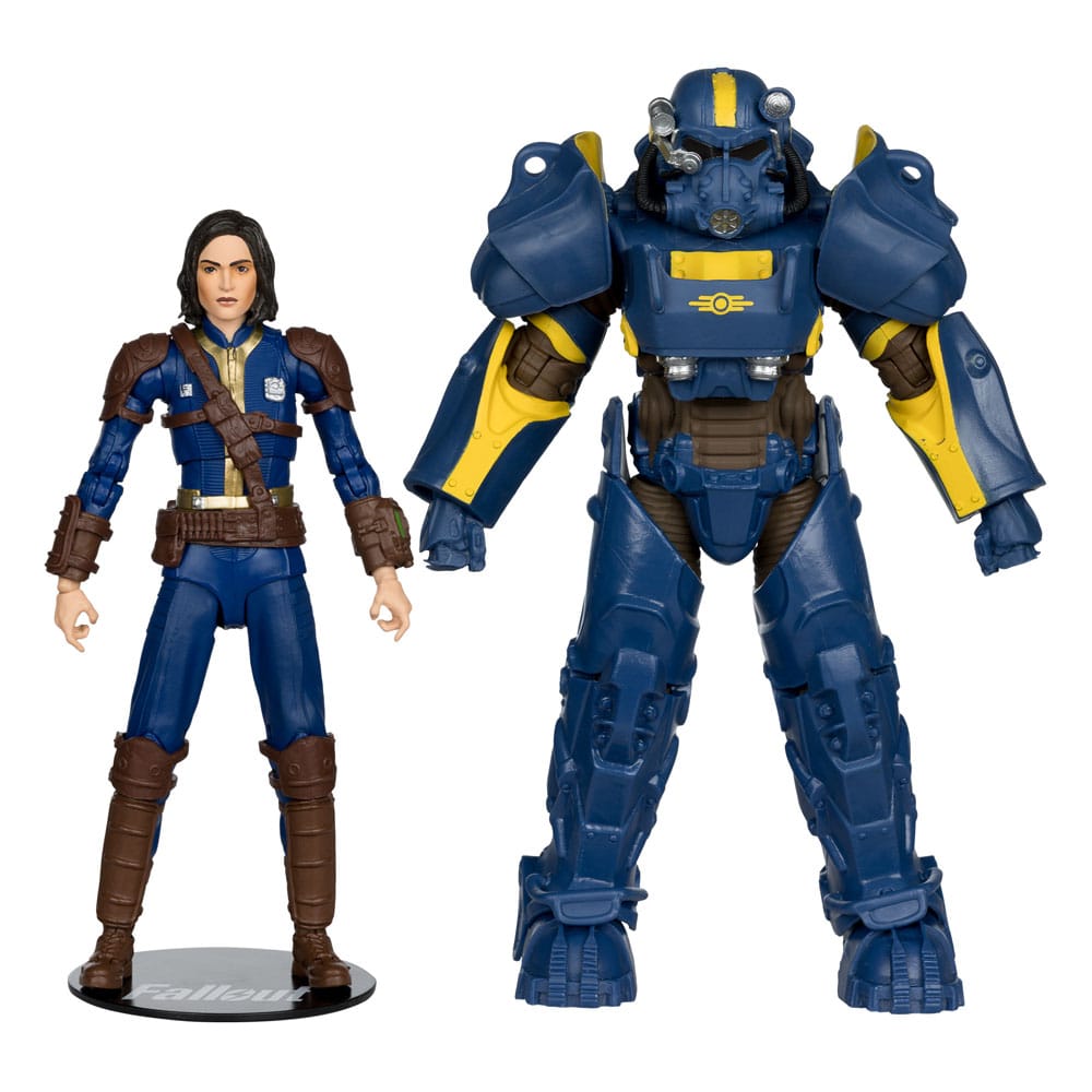 McFarlane Toys Fallout 4 T-60 Vault Tec Sole Survivor 2er-Pack Statue