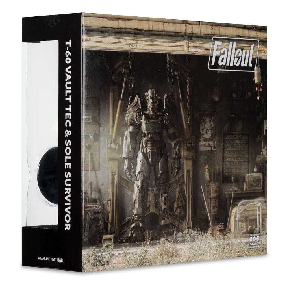 McFarlane Toys Fallout 4 T-60 Vault Tec Sole Survivor 2er-Pack Statue