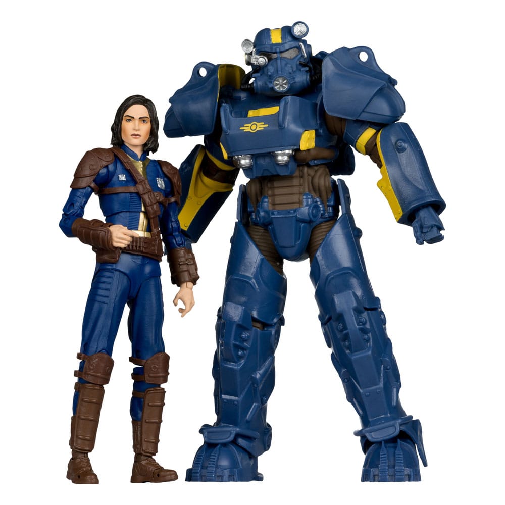 McFarlane Toys Fallout 4 T-60 Vault Tec Sole Survivor 2er-Pack Statue
