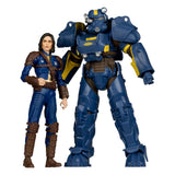 McFarlane Toys Fallout 4 T-60 Vault Tec Sole Survivor 2er-Pack Statue