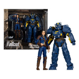 McFarlane Toys Fallout 4 T-60 Vault Tec Sole Survivor 2er-Pack Statue