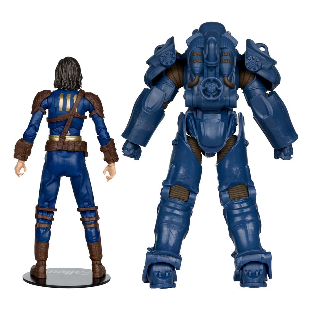 McFarlane Toys Fallout 4 T-60 Vault Tec Sole Survivor 2er-Pack Statue
