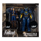 McFarlane Toys Fallout 4 T-60 Vault Tec Sole Survivor 2er-Pack Statue