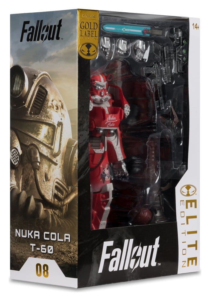 McFarlane Toys Fallout Fallout 76 Nuka Cola T-60 Elite Edition Actionfigur