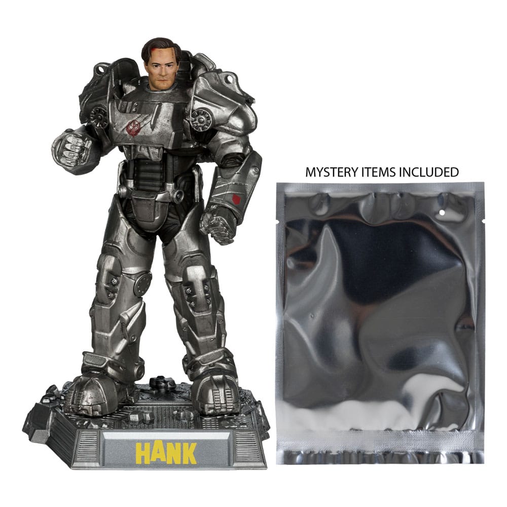 McFarlane Toys Fallout Hank Maclean Season 2 Red Platinum Edition Actionfigur