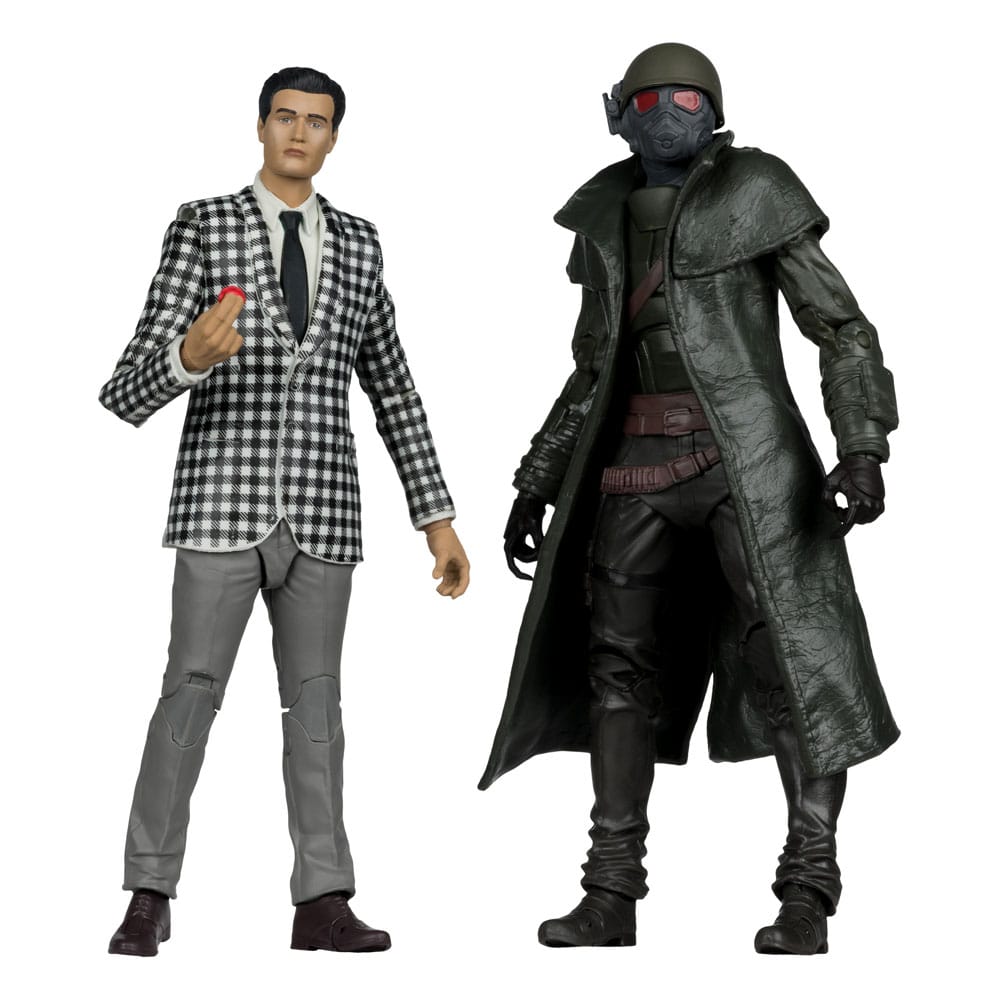 McFarlane Toys Fallout New Vegas Riot Ranger Armor Benny Survivor 2er-Pack Statuen