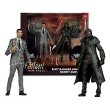 McFarlane Toys Fallout New Vegas Riot Ranger Armor Benny Survivor 2er-Pack Statuen