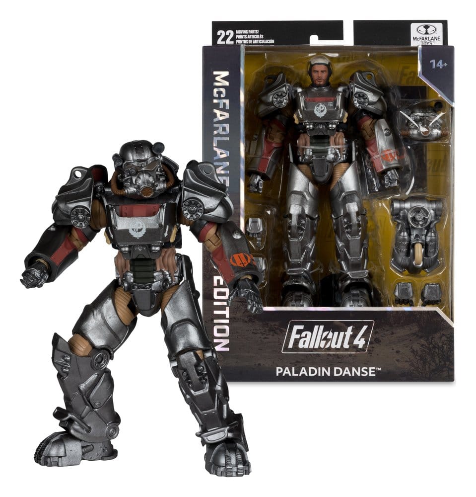 McFarlane Toys Fallout Paladin Danse Gaming Edition Actionfigur