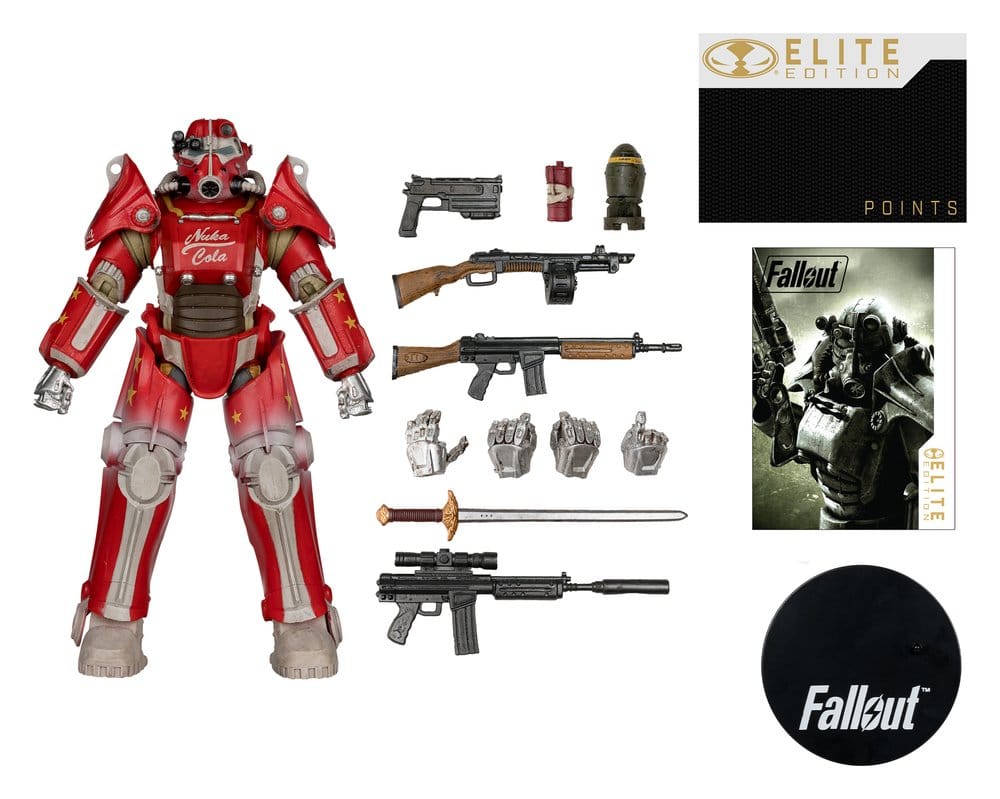 McFarlane Toys Fallout T-45B Nuka Cola Elite Edition Deluxe McFarlane Actionfigur