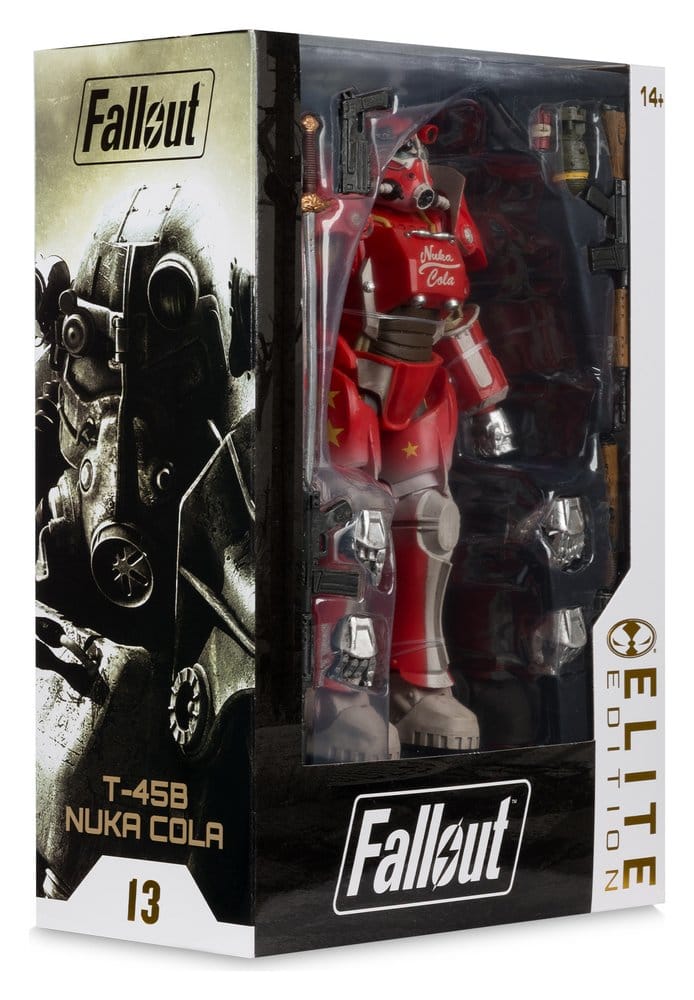 McFarlane Toys Fallout T-45B Nuka Cola Elite Edition Deluxe McFarlane Actionfigur