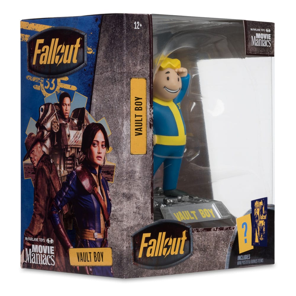 McFarlane Toys Fallout Vault Boy Version 3 Movie Maniacs Statue