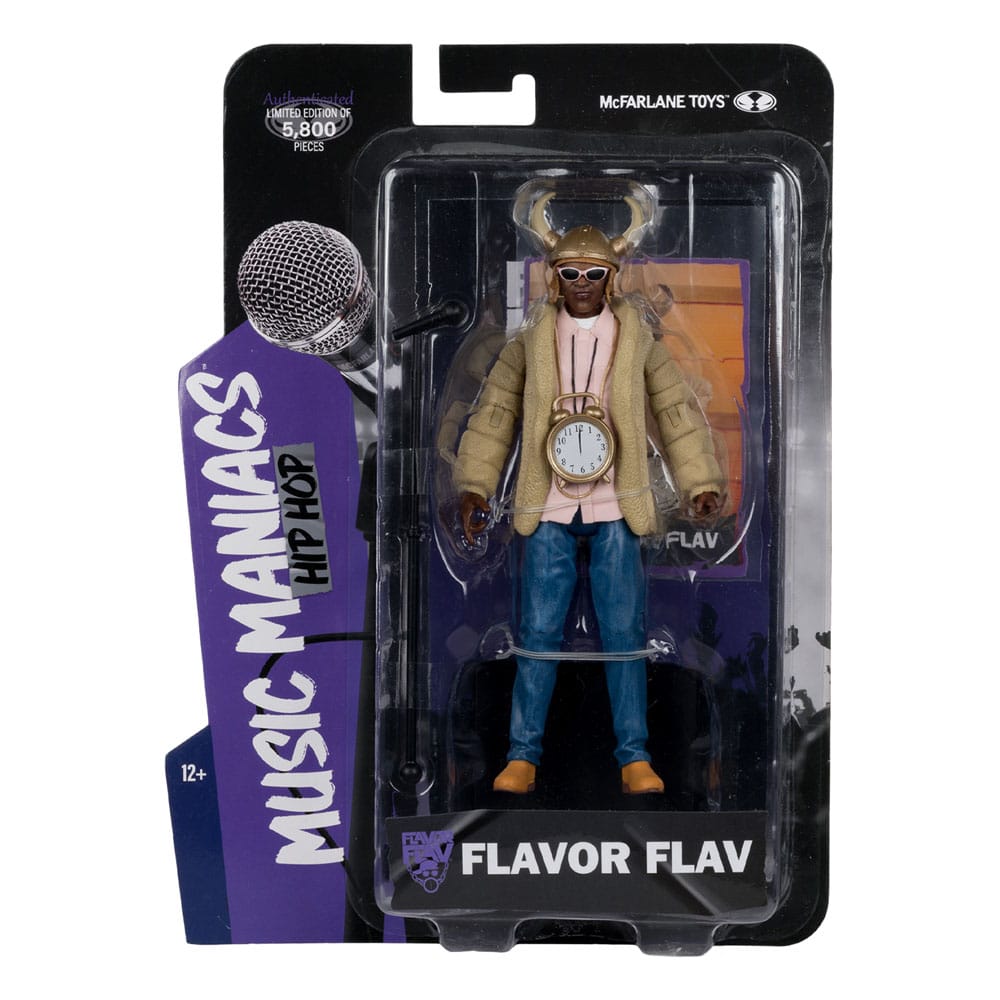 McFarlane Toys Flavor Flav Hip Hop Music Maniacs Actionfigur 16 cm
