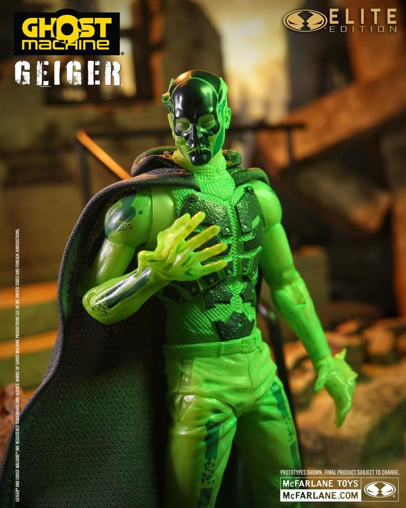 McFarlane Toys Ghost Machine Geiger McFarlane Elite Edition Deluxe Actionfigur