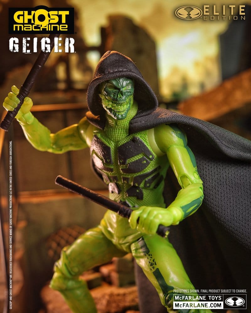 McFarlane Toys Ghost Machine Geiger McFarlane Elite Edition Deluxe Actionfigur