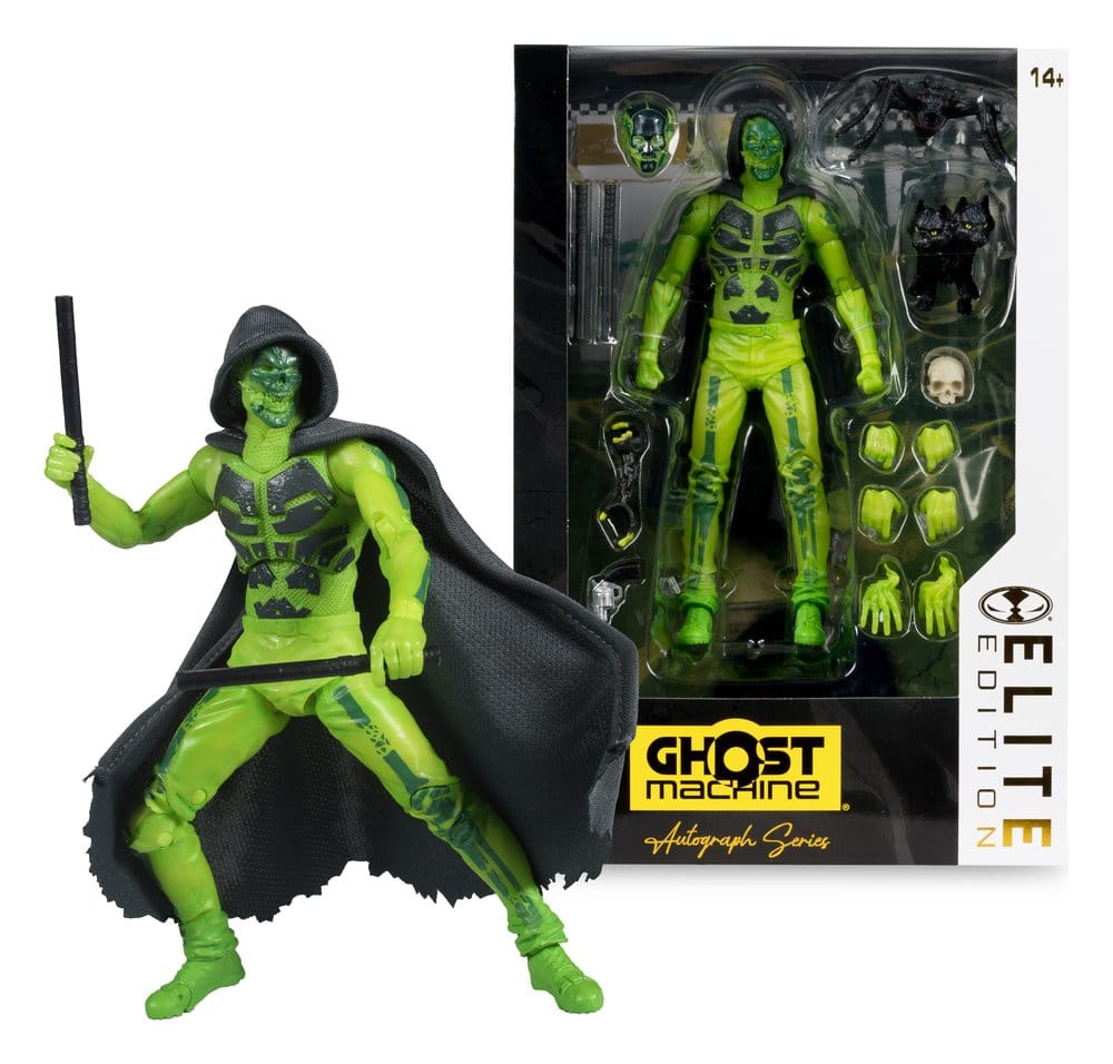 McFarlane Toys Ghost Machine Geiger McFarlane Elite Edition Deluxe Actionfigur