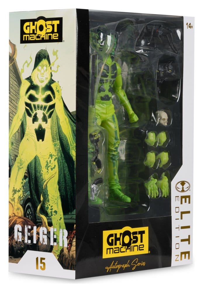 McFarlane Toys Ghost Machine Geiger McFarlane Elite Edition Deluxe Actionfigur