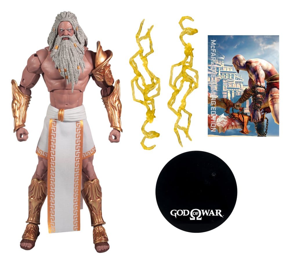 McFarlane Toys God of War Zeus McFarlane Gaming Edition
