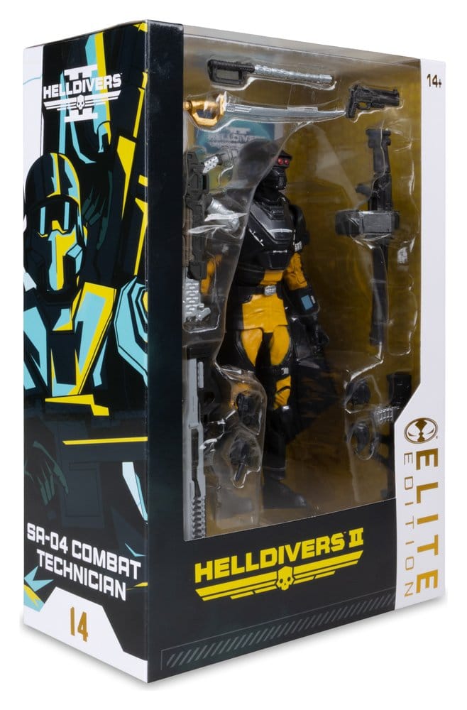 McFarlane Toys Helldivers 2 SA-04 Combat Technician Elite Edition Actionfigur