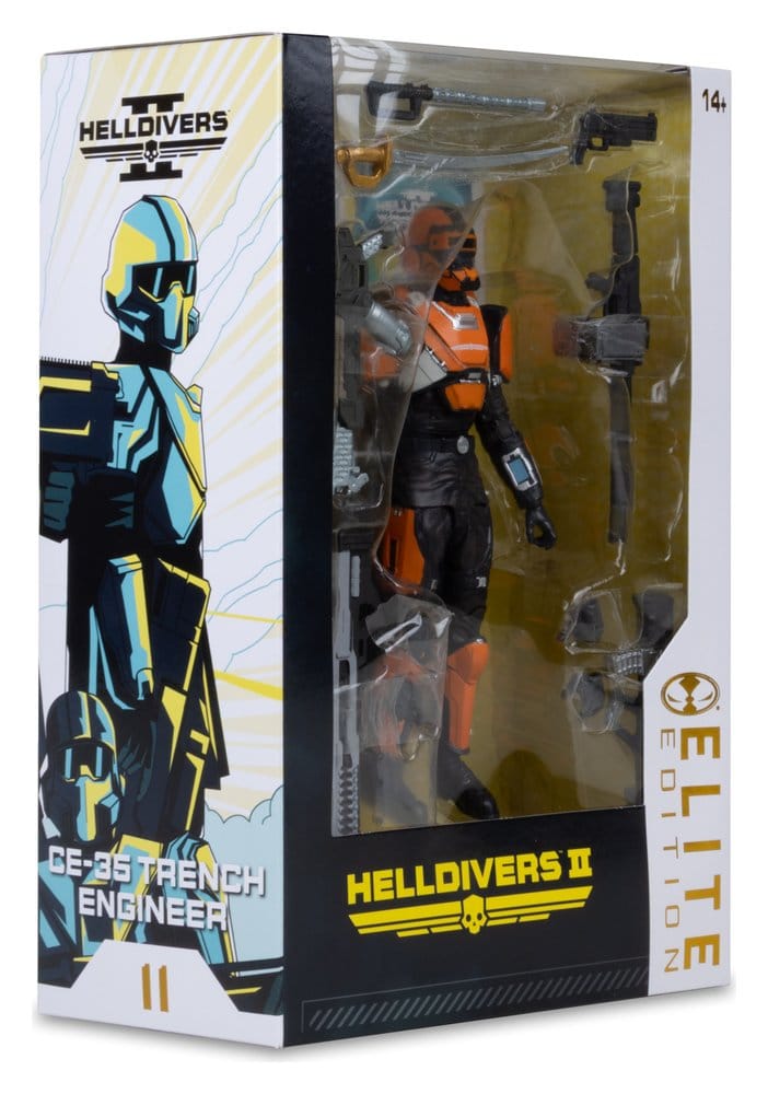 McFarlane Toys Helldivers McFarlane Elite Edition Trench Engineer CE-25 Actionfigur