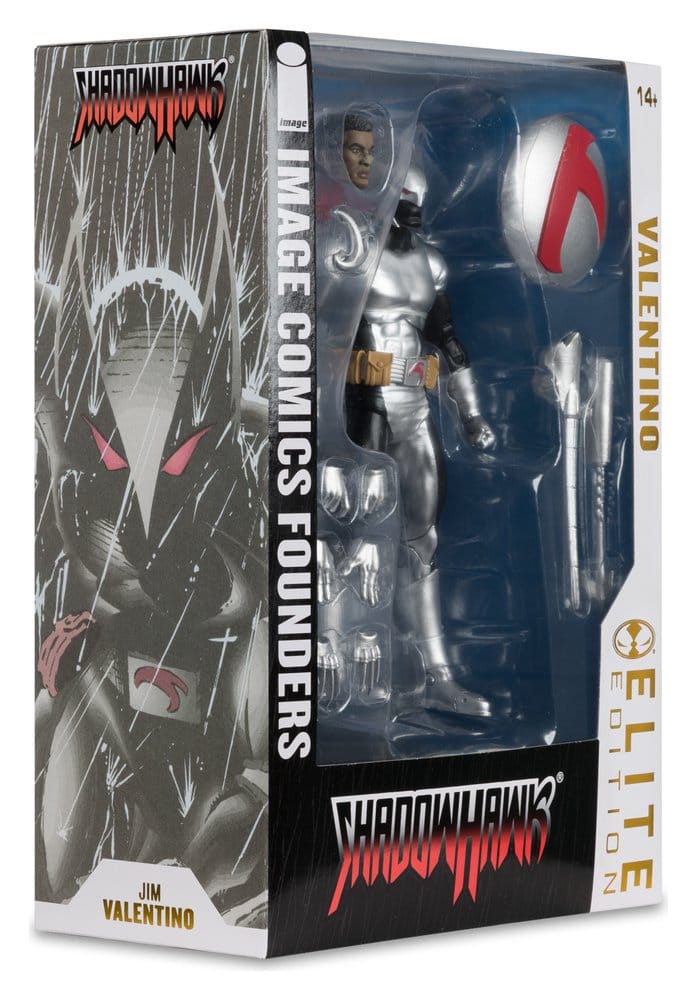 McFarlane Toys Image Comics Founders Series McFarlane Elite Edition Shadowhawk Actionfigur