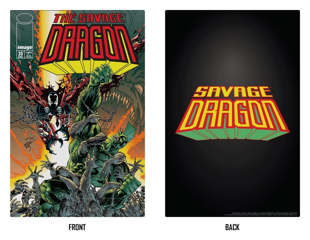 McFarlane Toys Image Comics Founders Series Savage Dragon McFarlane Elite Edition Actionfigur