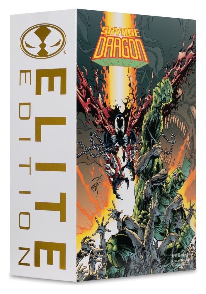 McFarlane Toys Image Comics Founders Series Savage Dragon McFarlane Elite Edition Actionfigur