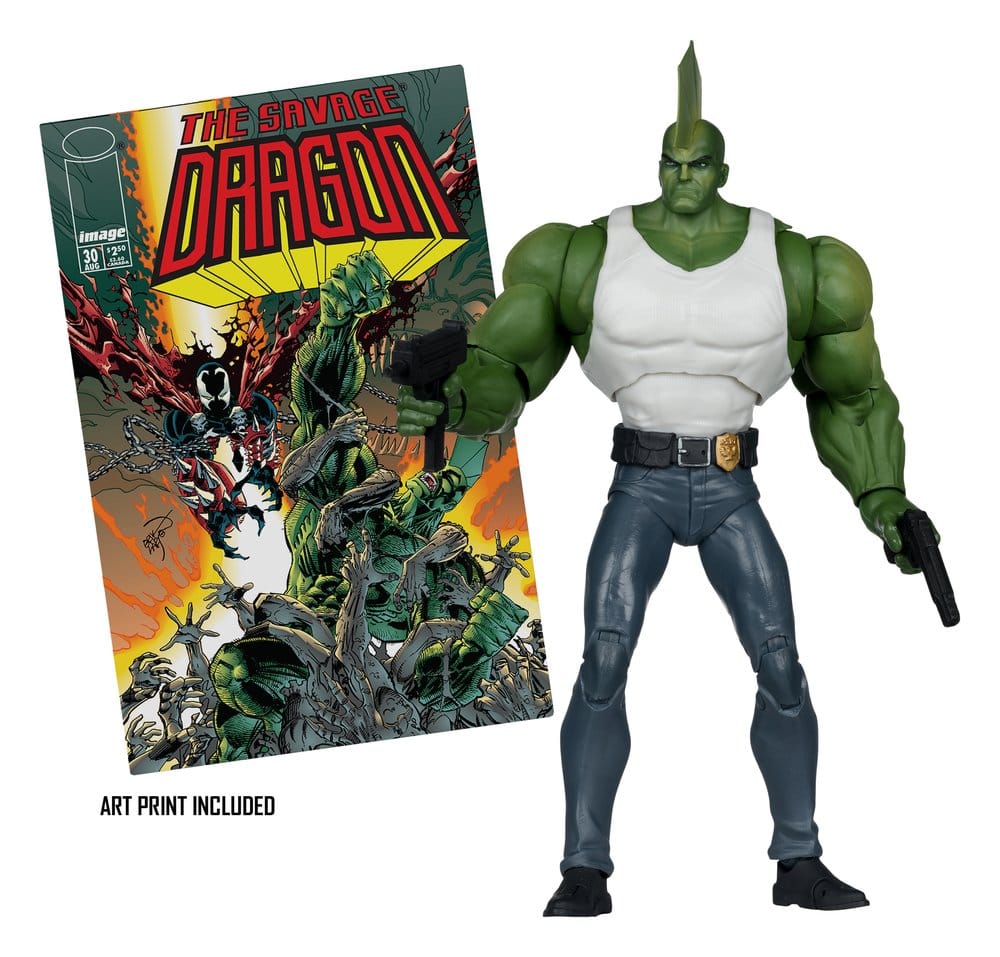 McFarlane Toys Image Comics Founders Series Savage Dragon McFarlane Elite Edition Actionfigur