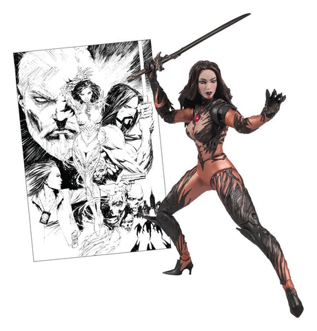 McFarlane Toys Image Comics Sara Pezzini (Witchblade) McFarlane Elite Edition Deluxe Actionfigur