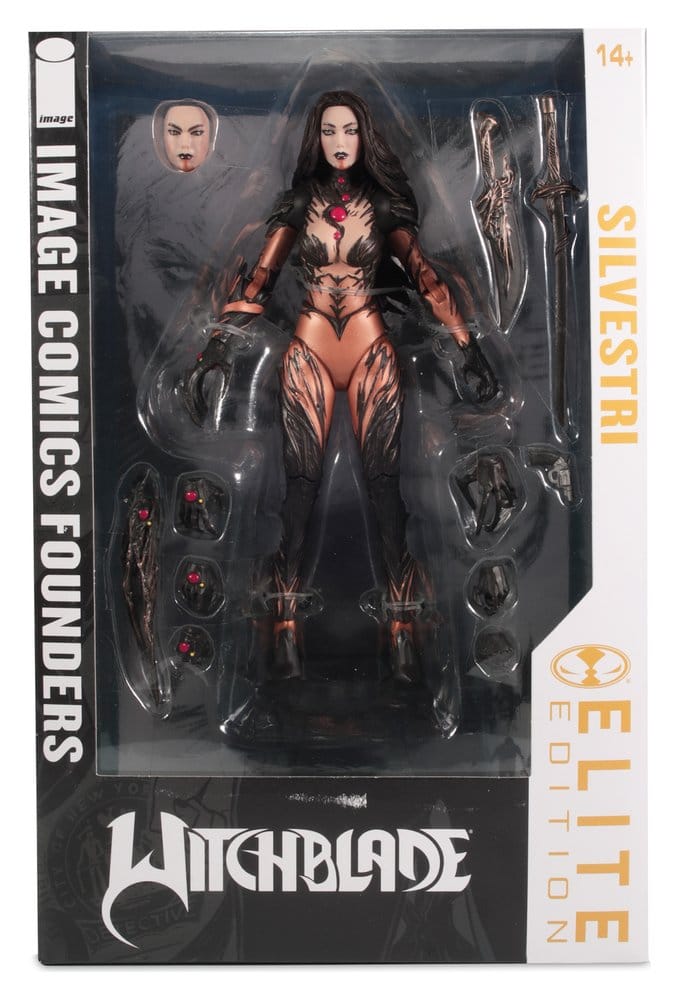 McFarlane Toys Image Comics Sara Pezzini (Witchblade) McFarlane Elite Edition Deluxe Actionfigur