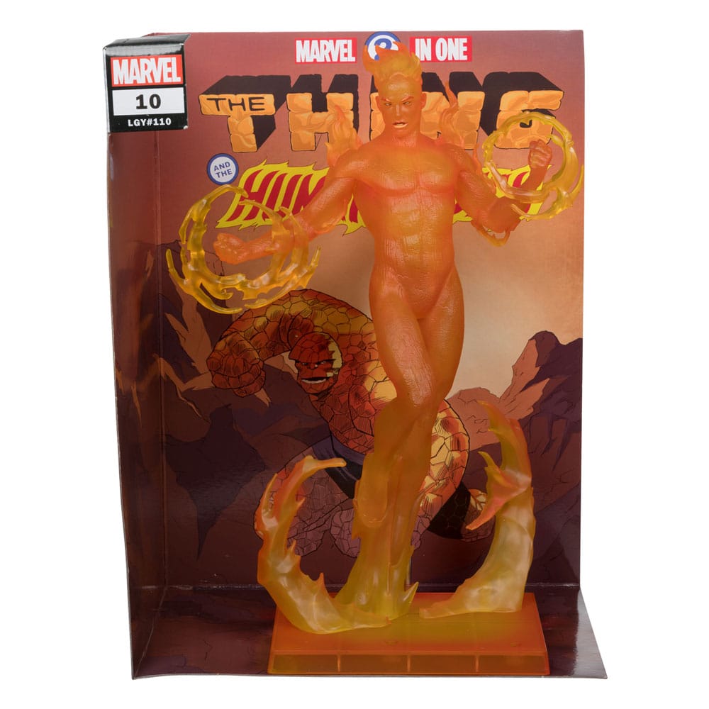 McFarlane Toys Marvel 2 in 1 Human Torch Collectible 1/6 Statue