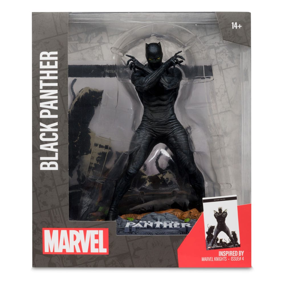 McFarlane Toys Marvel Black Panther Collection Marvel Knights 4 1/10 Statue
