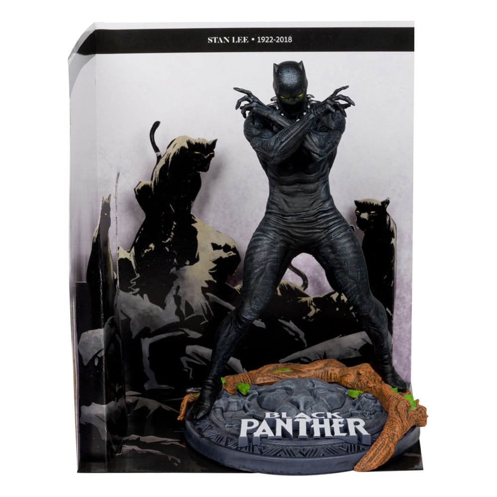 McFarlane Toys Marvel Black Panther Collection Marvel Knights 4 1/10 Statue