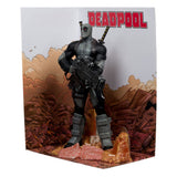 McFarlane Toys Marvel Collection Deadpool Grey Suit Chase 1/6 Statue