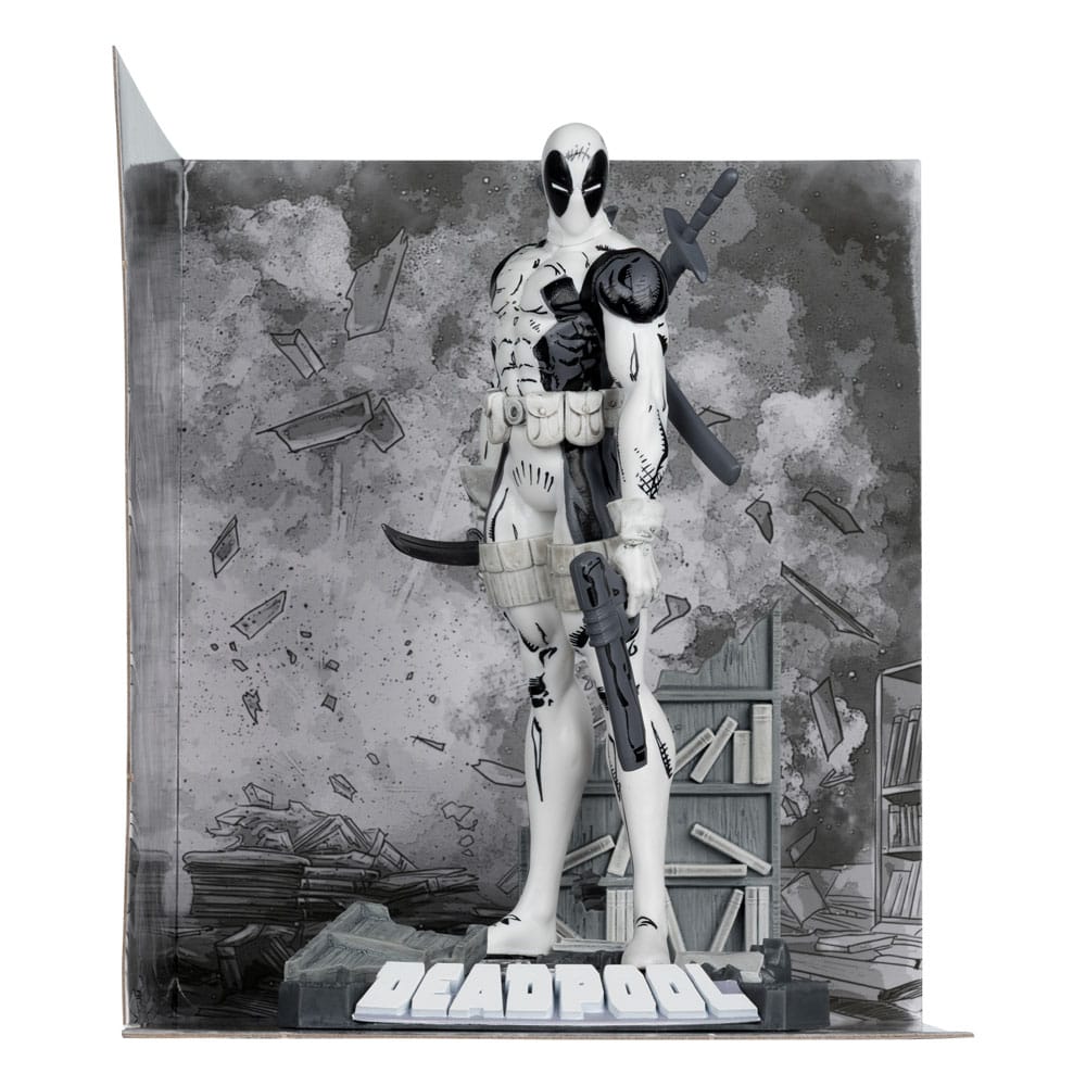 McFarlane Toys Marvel Collection Deadpool The New Mutants Gold Label 1/10 Statue