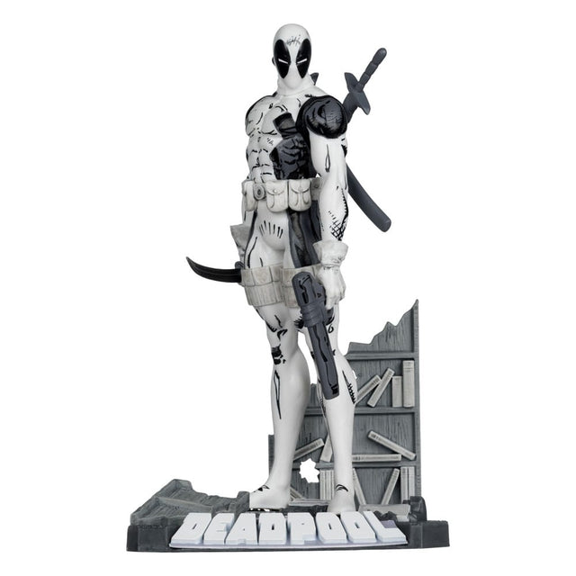 McFarlane Toys Marvel Collection Deadpool The New Mutants Gold Label 1/10 Statue