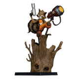 McFarlane Toys Marvel Collection Rocket Raccoon A Chasing Tale 1 1/6 Statue