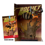 McFarlane Toys Marvel Collection Rocket Raccoon A Chasing Tale 1 1/6 Statue