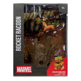 McFarlane Toys Marvel Collection Rocket Raccoon A Chasing Tale 1 1/6 Statue