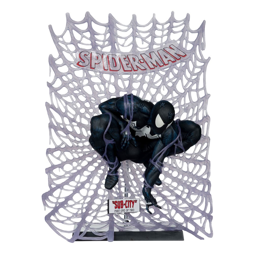 McFarlane Toys Marvel Collection Spider-Man Spider-Man Nummer eins Schwarz Chase 1/6 Statue