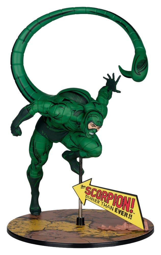 McFarlane Toys Marvel Collection The Amazing Spider-Man #318 Scorpion 1/10 Figur