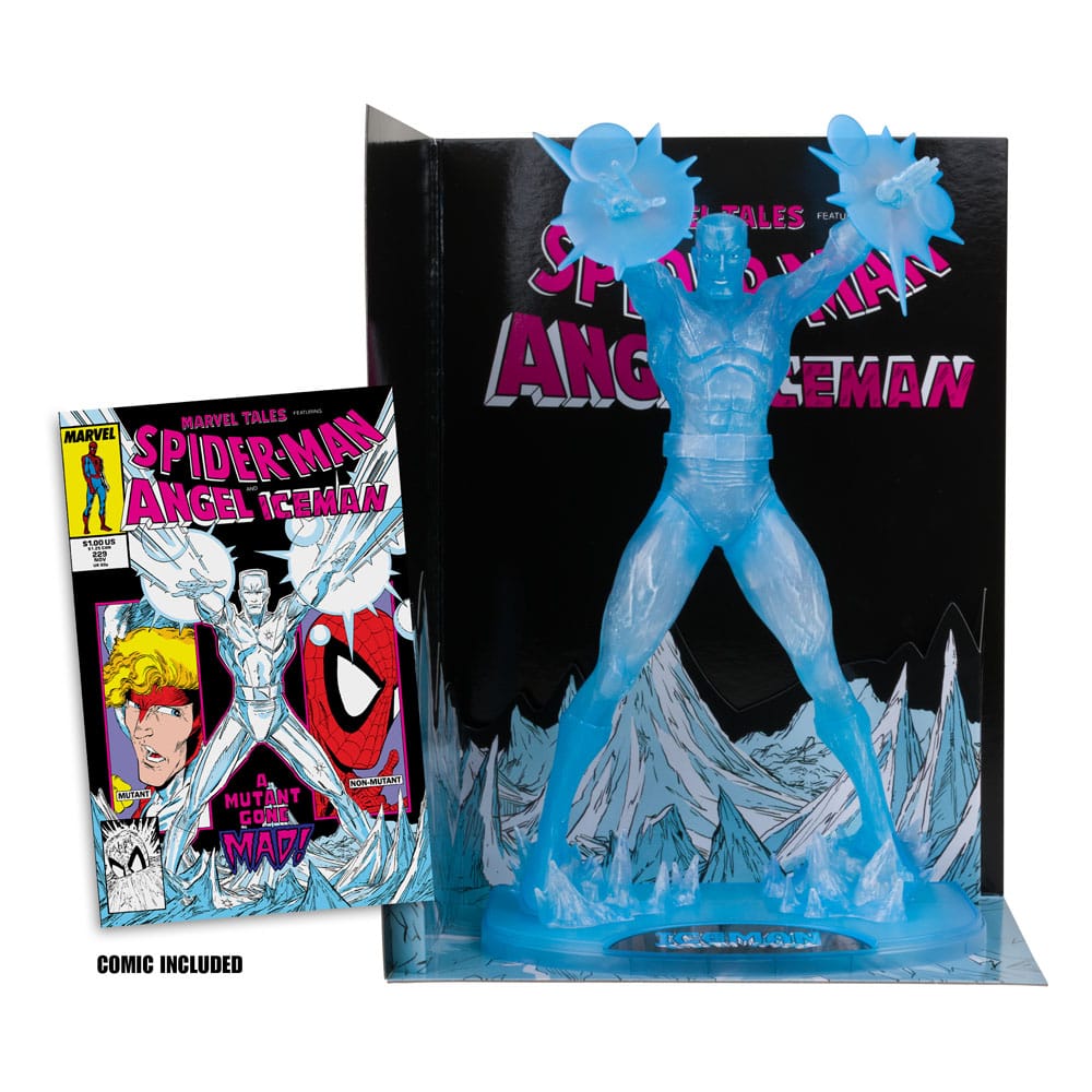 McFarlane Toys Marvel Iceman Marvel Tales Red Platinum Edition 1/6 Statue