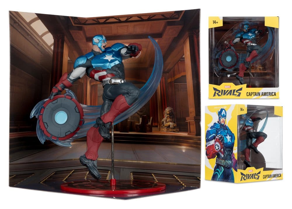 McFarlane Toys Marvel Rivals Captain America Collection 1/10 Actionfigur