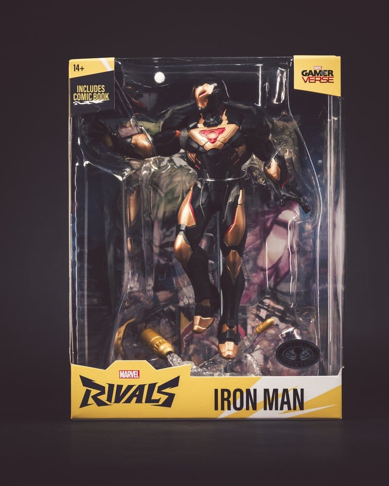 McFarlane Toys Marvel Rivals Gamerverse Iron Man Platinum Edition 1/6 Actionfigur