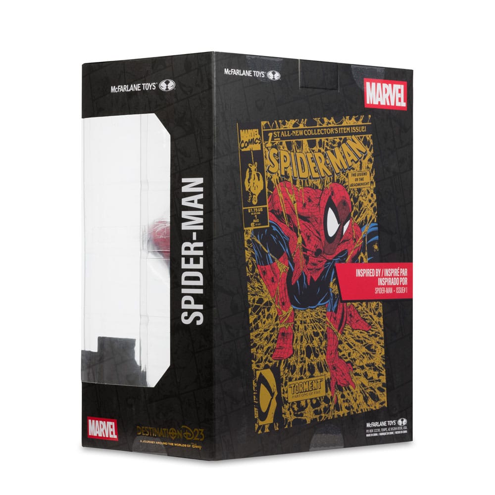 McFarlane Toys Marvel Spider-Man # 1 Gold Edition Gold Label 1/6 Statue