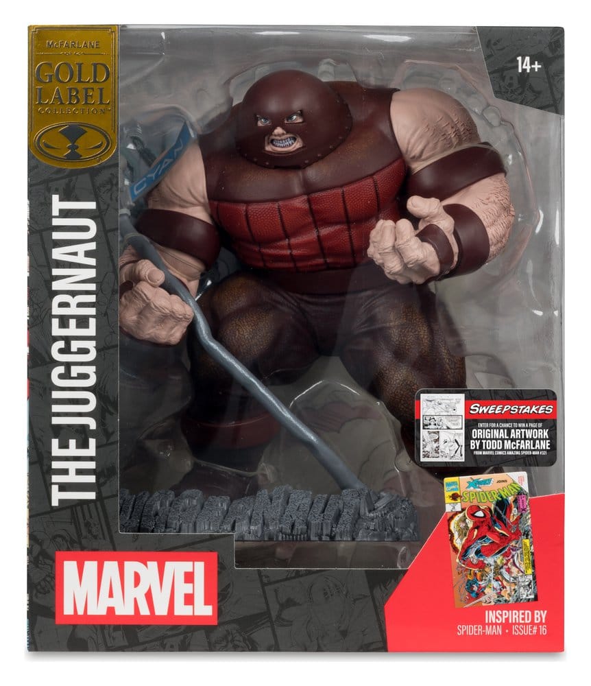McFarlane Toys Marvel Spider-Man 16 Juggernaut Gold Label 1/10 Statue