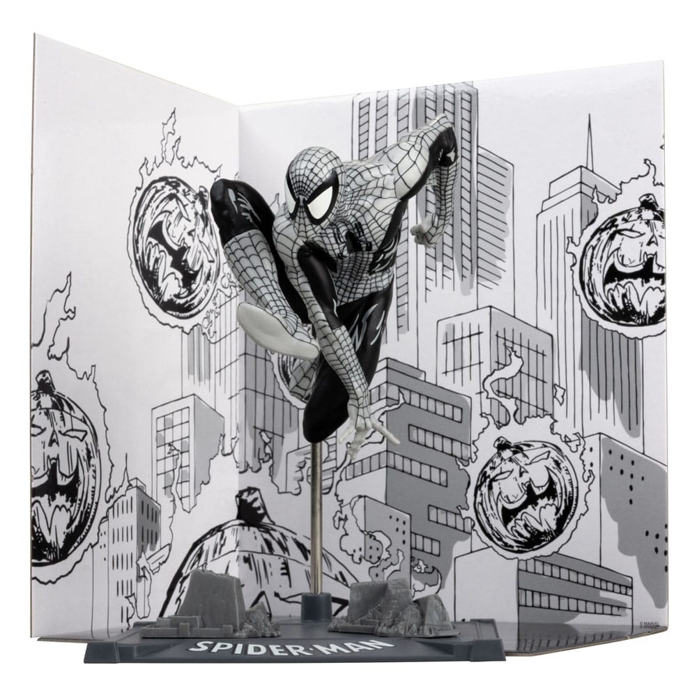 McFarlane Toys Marvel Spider-Man Line Art Gold Label 1/10 Statue