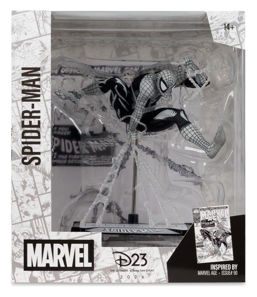 McFarlane Toys Marvel Spider-Man Marvel Age Line Art 1/10 Statue