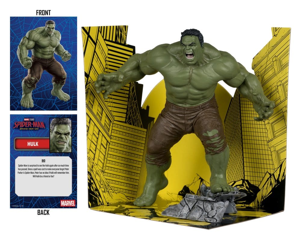McFarlane Toys Marvel Studios Spider Man Brand New Day Hulk 1/10 Statue