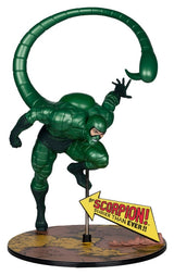 McFarlane Toys Marvel The Amazing Spider-Man 318 Scorpion Metallic Gold Label 1/10 Statue